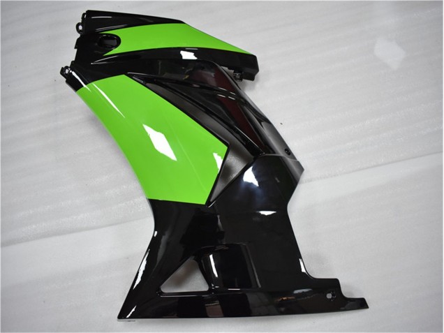 Noir Vert Carénages Moto Kawasaki EX250 2008-2012 Noir Vert Carénages Moto Kawasaki EX250 2008-2012