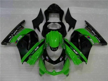 Noir Vert Carrosserie Moto Kawasaki EX250 2008-2012