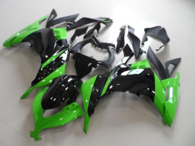 Noir Vert Carrosserie Moto Kawasaki ZX 300R 2013-2016