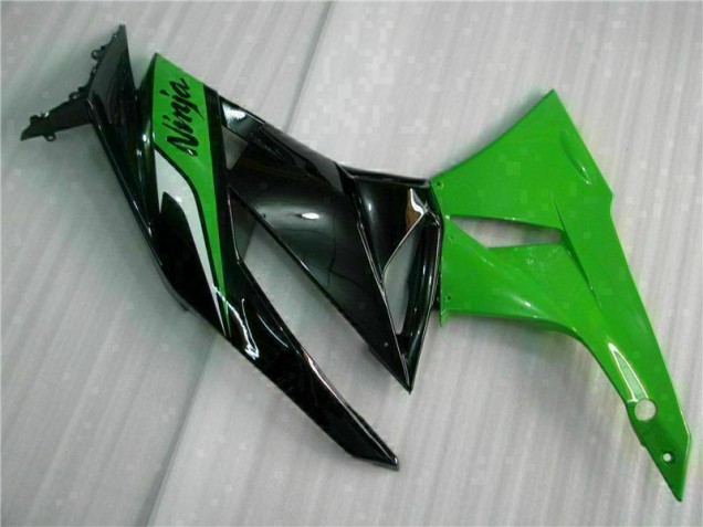Noir Vert Carrosserie Moto Kawasaki ZX6R 2009-2012 Noir Vert Carrosserie Moto Kawasaki ZX6R 2009-2012