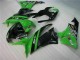 Noir Vert Kit Carénages Motos Kawasaki ZX6R 2009-2012 Noir Vert Kit Carénages Motos Kawasaki ZX6R 2009-2012