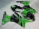 Noir Vert Kit Carénages Motos Kawasaki ZX6R 2009-2012 Noir Vert Kit Carénages Motos Kawasaki ZX6R 2009-2012