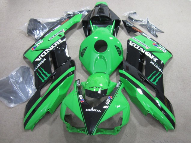 Noir Vert Monster Carénage Moto Honda CBR 1000 RR 2004-2005 Noir Vert Monster Carénage Moto Honda CBR 1000 RR 2004-2005