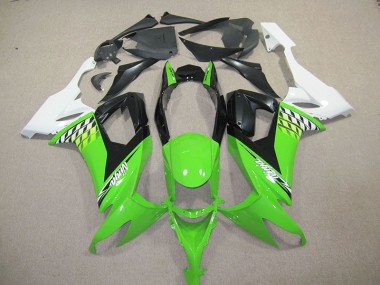 Noir Vert Ninja Carénage Moto Kawasaki ZX10R 2008-2010