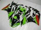 Noir Vert Rouge Carénage Moto Kawasaki ZX6R 2009-2012 Noir Vert Rouge Carénage Moto Kawasaki ZX6R 2009-2012