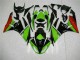 Noir Vert Rouge Carénage Moto Kawasaki ZX6R 2009-2012 Noir Vert Rouge Carénage Moto Kawasaki ZX6R 2009-2012