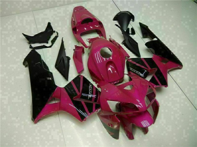 Noir Violet Carénage Moto Honda CBR 600 RR 2005-2006 Noir Violet Carénage Moto Honda CBR 600 RR 2005-2006