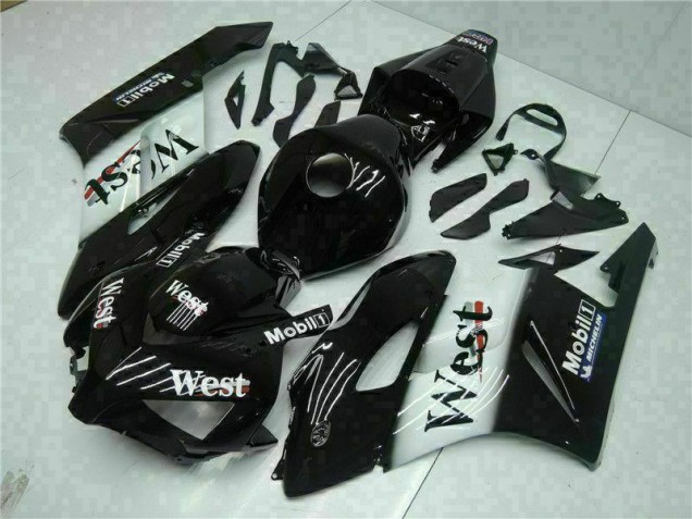Noir West Carénage Moto Honda CBR 1000 RR 2004-2005 Noir West Carénage Moto Honda CBR 1000 RR 2004-2005