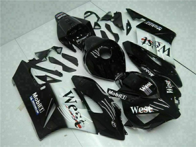 Noir West Carénage Moto Honda CBR 1000 RR 2004-2005 Noir West Carénage Moto Honda CBR 1000 RR 2004-2005