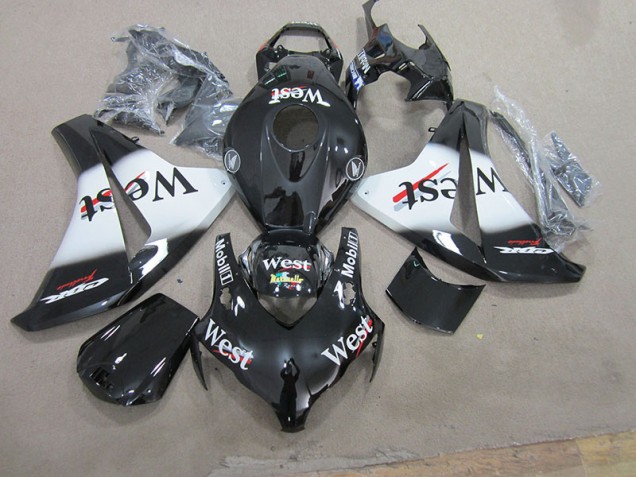 Noir West Carénage Moto Honda CBR 1000 RR 2008-2011 Noir West Carénage Moto Honda CBR 1000 RR 2008-2011