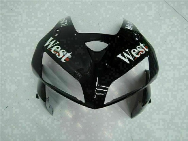 Noir West Carénage Moto Honda CBR 600 RR 2005-2006