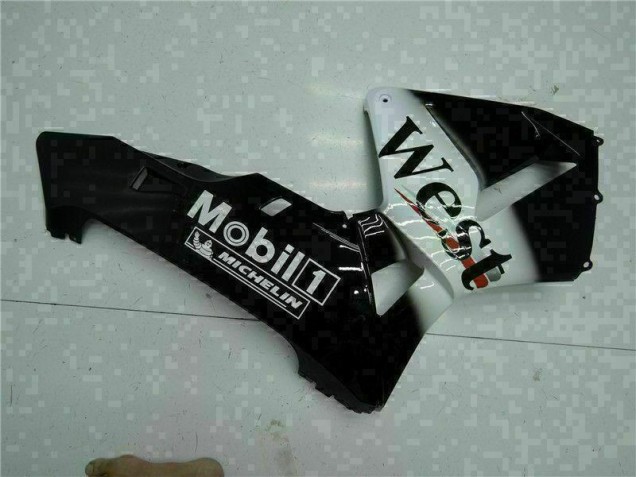 Noir West Carénage Moto Honda CBR 600 RR 2005-2006