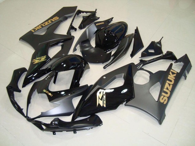 Noir avec Or Décalque Carénage Moto Suzuki GSXR 1000 K5 2005-2006 Noir avec Or Décalque Carénage Moto Suzuki GSXR 1000 K5 2005-2006