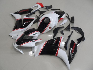 Noir et Blanc et Rouge Bande Carénage Moto Honda CBR 1000 RR 2012-2016