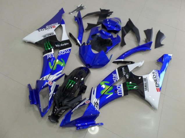 Nouveau Movistar Carénages Moto Yamaha R6 2008-2016 Nouveau Movistar Carénages Moto Yamaha R6 2008-2016