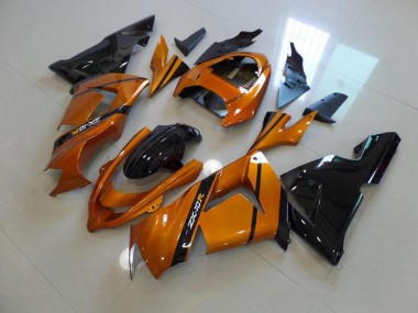 Or Noir Carénage Moto Kawasaki ZX10R 2003-2005
