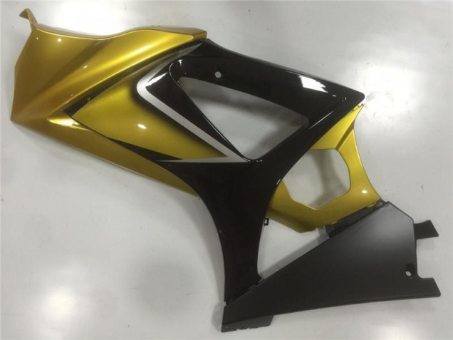 Or Noir Carénages Moto Suzuki GSXR 1000 K7 2007-2008