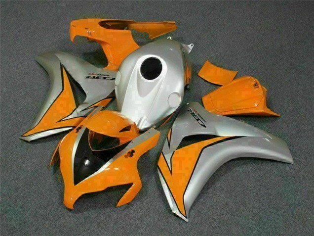 Orange Argent Carrosserie Moto Honda CBR 1000 RR 2008-2011 Orange Argent Carrosserie Moto Honda CBR 1000 RR 2008-2011