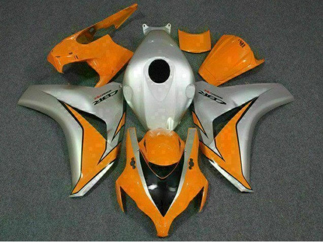 Orange Argent Carrosserie Moto Honda CBR 1000 RR 2008-2011 Orange Argent Carrosserie Moto Honda CBR 1000 RR 2008-2011