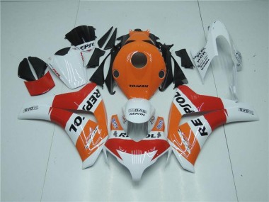 Orange Blanc Rouge Repsol Carénage Moto Honda CBR 1000 RR 2008-2011
