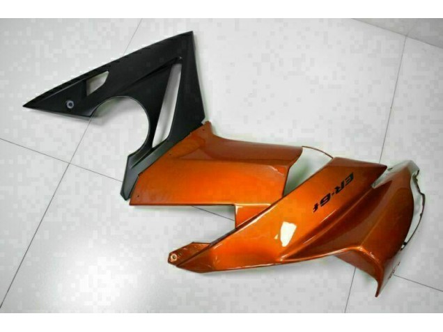 Orange Carénage Moto Kawasaki EX650 2009-2011 Orange Carénage Moto Kawasaki EX650 2009-2011