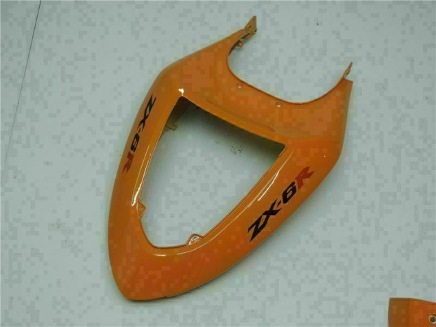 Orange Carénage Moto Kawasaki ZX6R 2005-2006 Orange Carénage Moto Kawasaki ZX6R 2005-2006