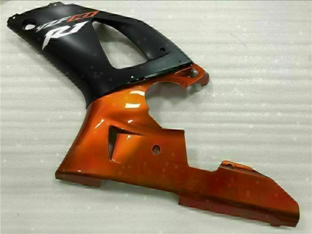 Orange Carénage Moto Yamaha R1 2000-2001 Orange Carénage Moto Yamaha R1 2000-2001