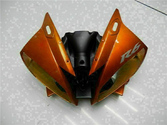 Orange Carénage Moto Yamaha R6 2006-2007 Orange Carénage Moto Yamaha R6 2006-2007