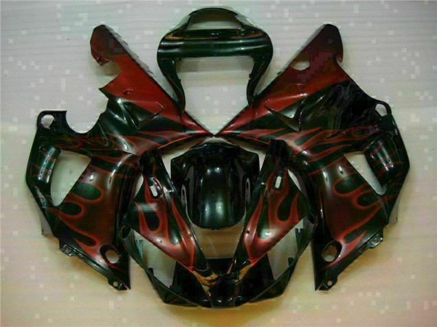 Orange Carénages Moto Yamaha R1 2000-2001 Orange Carénages Moto Yamaha R1 2000-2001
