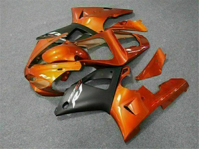 Orange Carrosserie Moto Yamaha R1 2000-2001 Orange Carrosserie Moto Yamaha R1 2000-2001