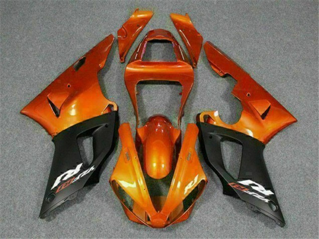 Orange Carrosserie Moto Yamaha R1 2000-2001 Orange Carrosserie Moto Yamaha R1 2000-2001