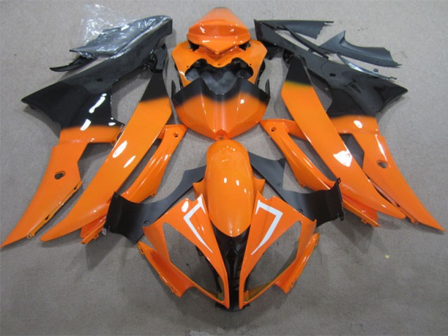 Orange Carrosserie Moto Yamaha R6 2008-2016 Orange Carrosserie Moto Yamaha R6 2008-2016