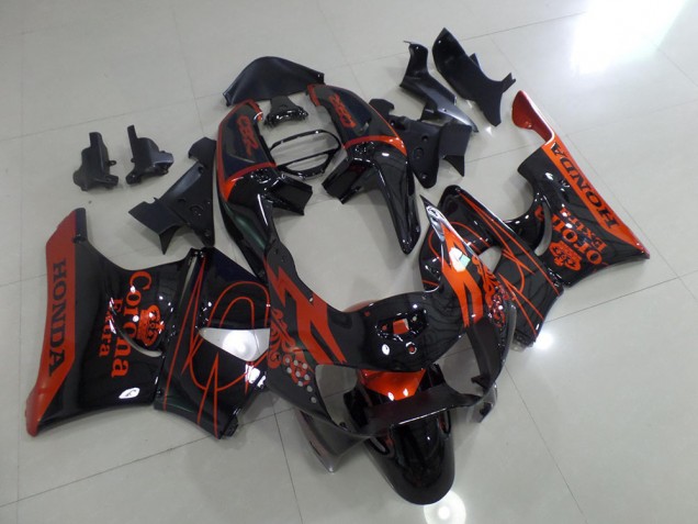 Orange Corona Carénage Moto Honda CBR 900 RR 919 1998-1999 Orange Corona Carénage Moto Honda CBR 900 RR 919 1998-1999