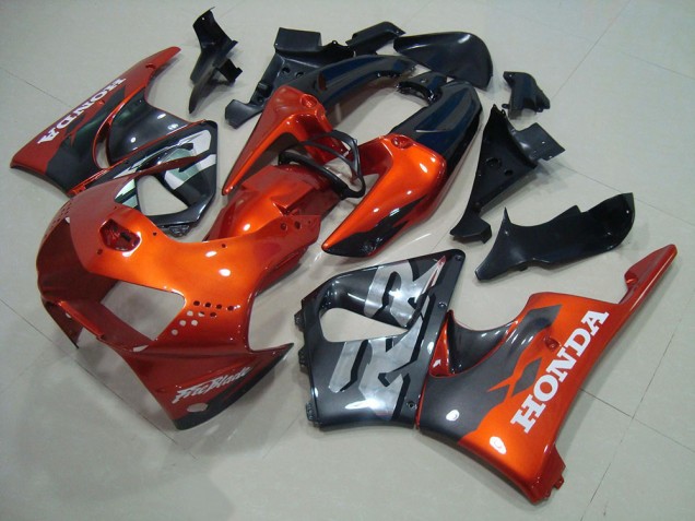 Orange Gris Carénage Moto Honda CBR 900 RR 919 1998-1999 Orange Gris Carénage Moto Honda CBR 900 RR 919 1998-1999