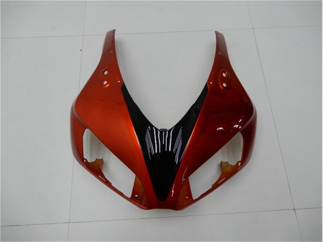 Orange Noir Carénage Moto Honda CBR 1000 RR 2006-2007 Orange Noir Carénage Moto Honda CBR 1000 RR 2006-2007