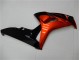Orange Noir Carénage Moto Honda CBR 1000 RR 2006-2007 Orange Noir Carénage Moto Honda CBR 1000 RR 2006-2007