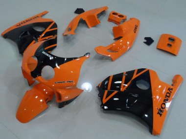 Orange Noir Carénage Moto Honda CBR 250 RR MC22 1991-1998