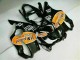 Orange Noir Carénage Moto Honda CBR 600 F4i 2001-2003 Orange Noir Carénage Moto Honda CBR 600 F4i 2001-2003