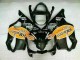 Orange Noir Carénage Moto Honda CBR 600 F4i 2001-2003 Orange Noir Carénage Moto Honda CBR 600 F4i 2001-2003