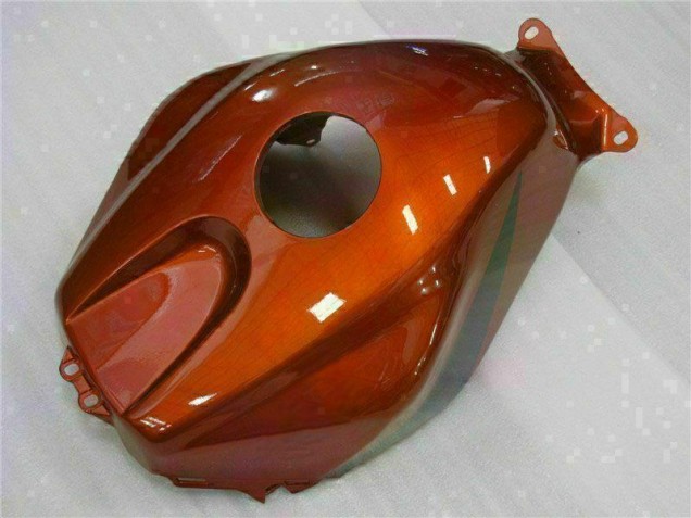 Orange Noir Carénage Moto Honda CBR 600 RR 2005-2006 Orange Noir Carénage Moto Honda CBR 600 RR 2005-2006