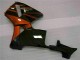 Orange Noir Carénage Moto Honda CBR 600 RR 2005-2006 Orange Noir Carénage Moto Honda CBR 600 RR 2005-2006