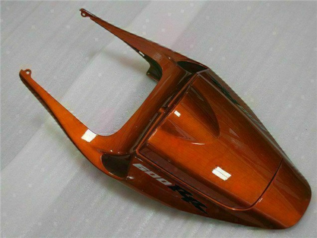 Orange Noir Carénage Moto Honda CBR 600 RR 2005-2006 Orange Noir Carénage Moto Honda CBR 600 RR 2005-2006