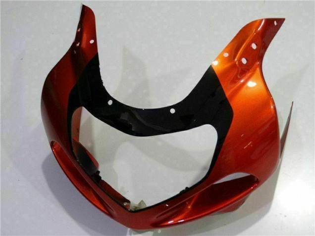 Orange Noir Carénage Moto Suzuki GSXR 1000 K1 2000-2002 Orange Noir Carénage Moto Suzuki GSXR 1000 K1 2000-2002