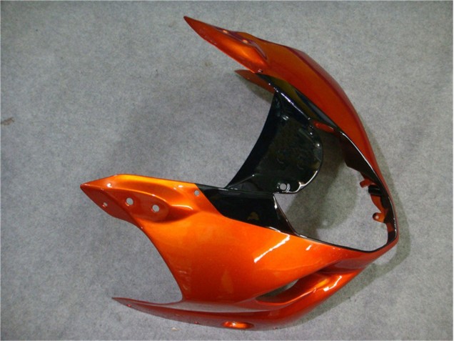 Orange Noir Carénage Moto Suzuki GSXR 1000 K3 2003-2004 Orange Noir Carénage Moto Suzuki GSXR 1000 K3 2003-2004