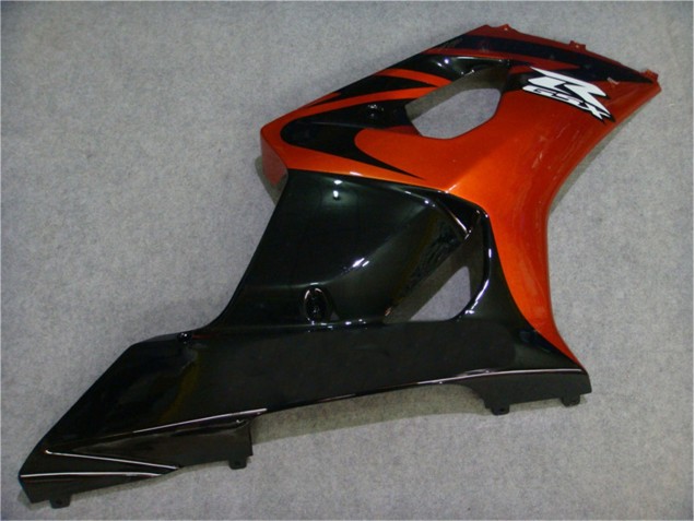 Orange Noir Carénage Moto Suzuki GSXR 1000 K3 2003-2004 Orange Noir Carénage Moto Suzuki GSXR 1000 K3 2003-2004