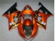 Orange Noir Carénage Moto Suzuki GSXR 1000 K3 2003-2004 Orange Noir Carénage Moto Suzuki GSXR 1000 K3 2003-2004