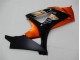 Orange Noir Carénage Moto Suzuki GSXR 1000 K7 2007-2008 Orange Noir Carénage Moto Suzuki GSXR 1000 K7 2007-2008