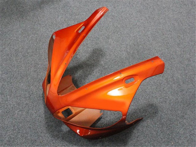 Orange Noir Carénage Moto Yamaha R1 2000-2001 Orange Noir Carénage Moto Yamaha R1 2000-2001