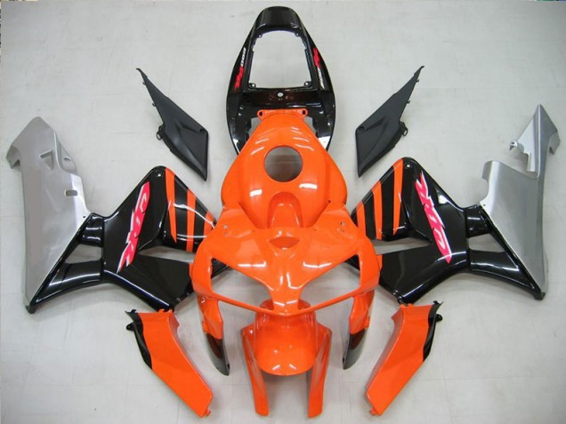 Orange Noir Carénages Moto & Carrosserie Honda CBR 600 RR 2005-2006 Orange Noir Carénages Moto & Carrosserie Honda CBR 600 RR 2005-2006