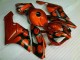 Orange Noir Carénages Moto Honda CBR 1000 RR 2004-2005 Orange Noir Carénages Moto Honda CBR 1000 RR 2004-2005